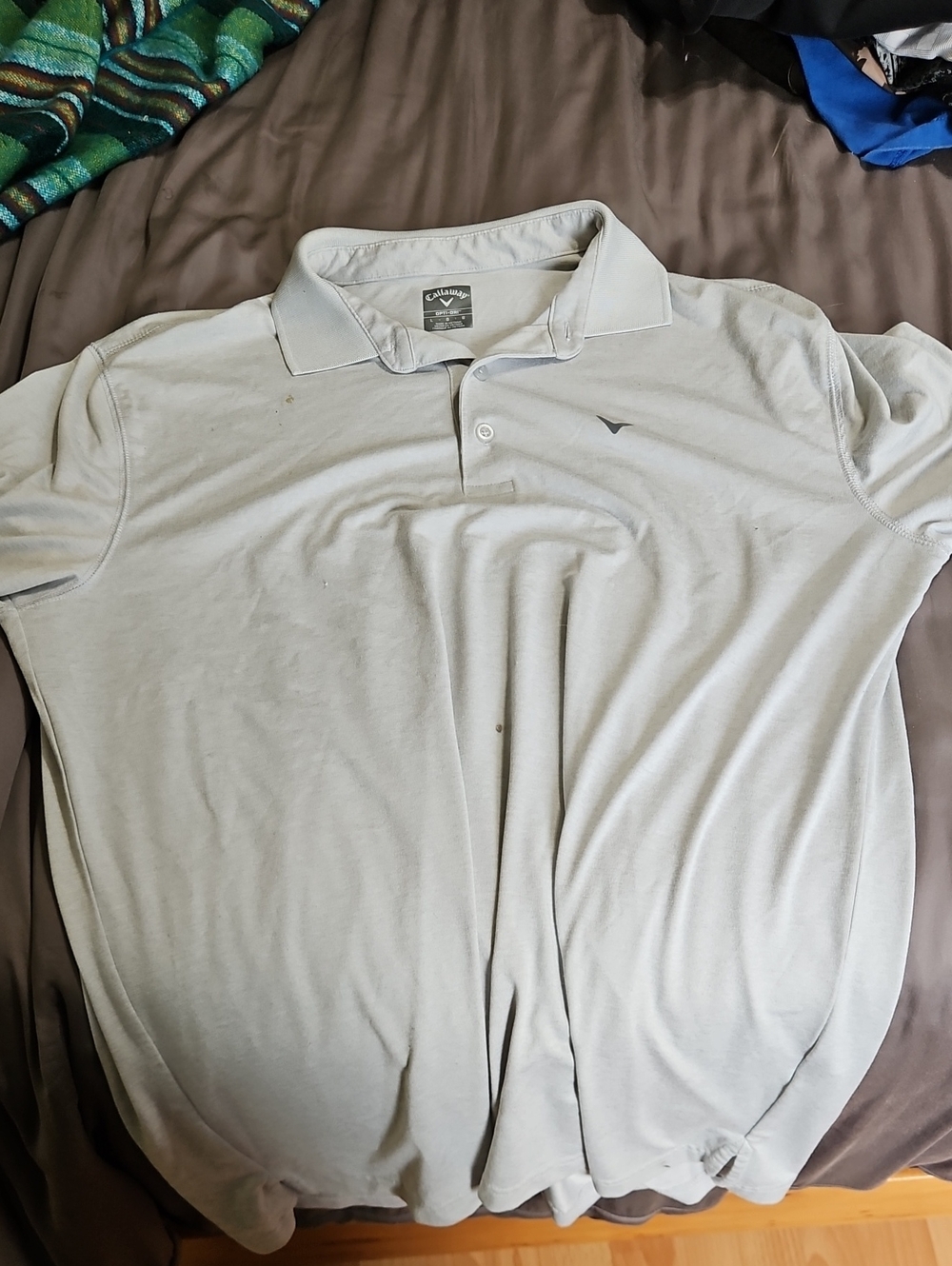 Callaway Men's Light Gray Polo Shirt